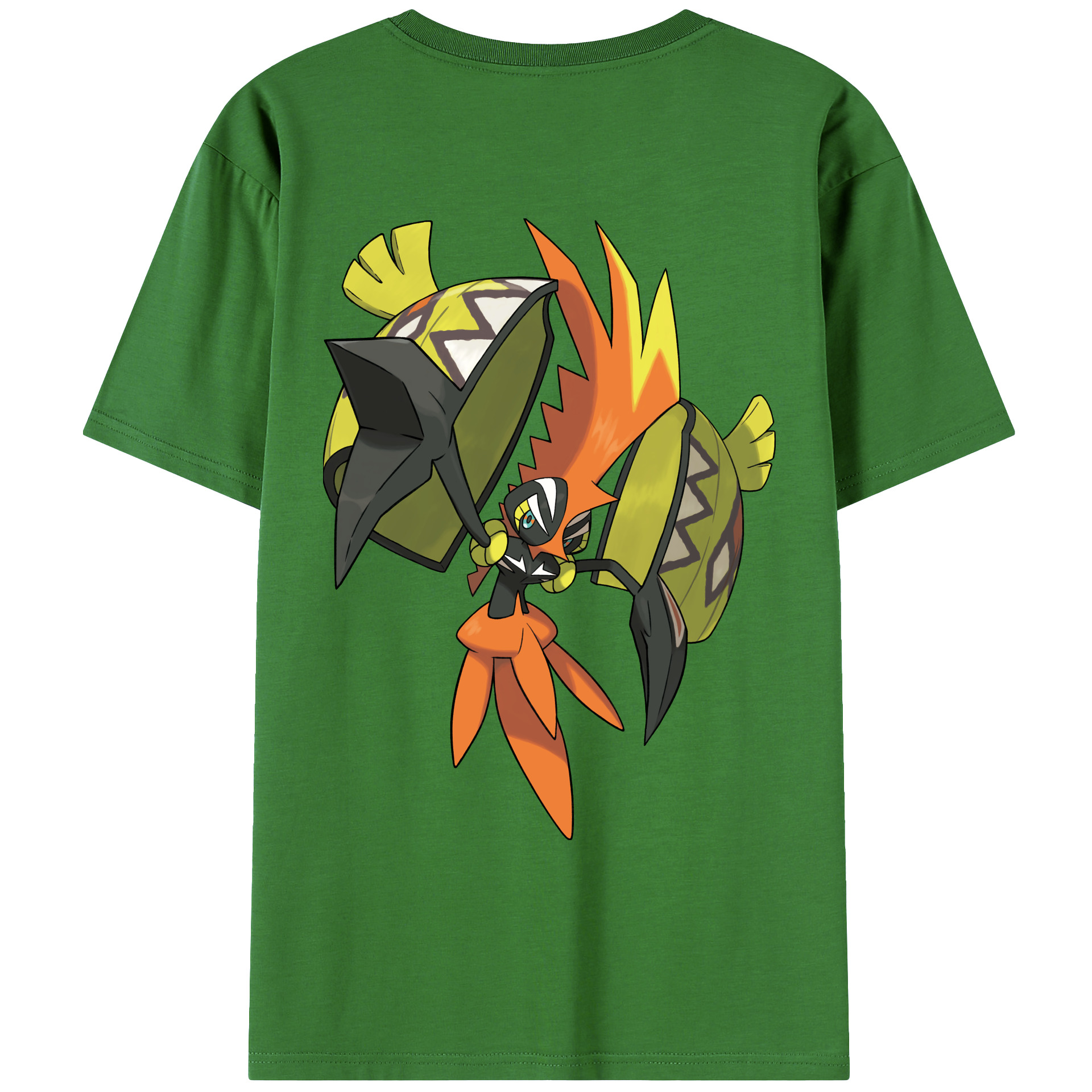 （画像用） ポケットモンスター Pokémon レディース半袖Tシャツ(バックプリント)